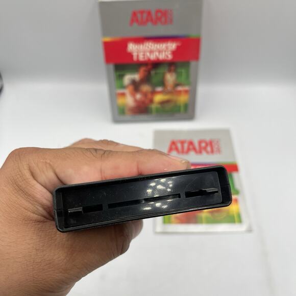 RealSports Tennis - Atari 2600 - Box, Manual, Cartridge - Picture 10 of 11